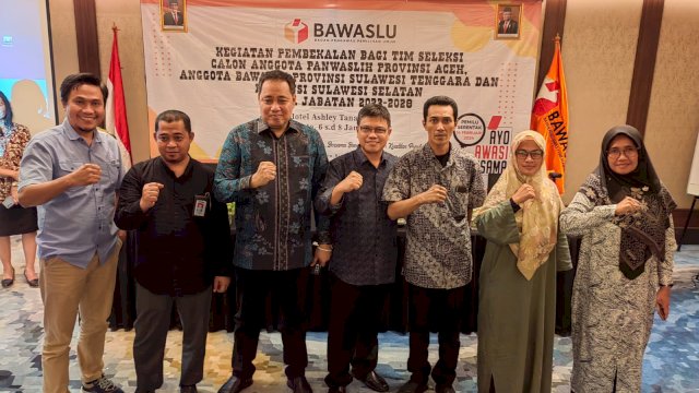 Timsel Calon Anggota Bawaslu Sulsel Telah Ditetapkan, Berikut Komposisi dan Nama-namanya