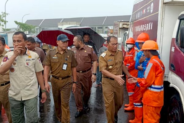 Sekcam-Seksi Kebersihan Mamajang Dampingi Wali Kota Makassar Mengecek Kelayakan Tangkasaki