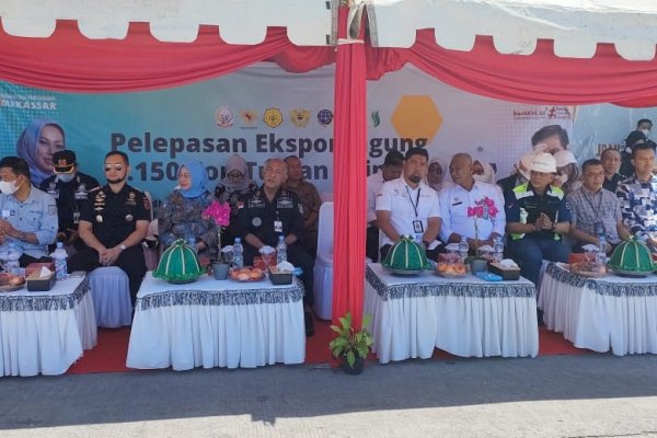 Perdana! 6.150 Jagung Sulsel Diekspor ke Filipina Senilai Rp30,43 M