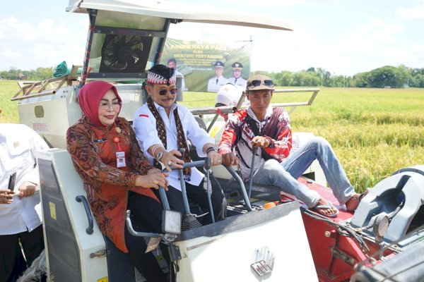 Panen Raya di Grobogan, Mentan SYL Pastikan Kondisi Beras Melimpah