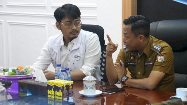 Camat Tallo Alamsyah ke Ketua FKKM: Forum Mulia untuk Membantu Masyarakat Membutuhkan