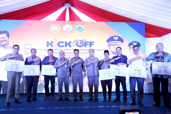 Mentan SYL Kick Off Pengendalian dan Penanggulangan PMK 2023 Serentak di 29 Provinsi