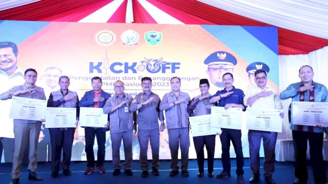 Mentan SYL Kick Off Pengendalian dan Penanggulangan PMK 2023 Serentak di 29 Provinsi