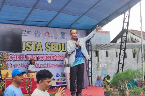 Hari Kusta se-Dunia, Ketua DPRD Makassar Rudianto Lallo Minta Hapus Stigma dan Diskriminasi   