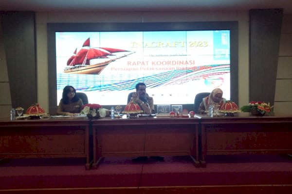 Inacraft 2023, Pemprov Sulsel Siap Tampilkan 100 Lebih Produk Unggulan