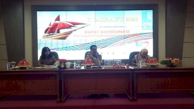 Inacraft 2023, Pemprov Sulsel Siap Tampilkan 100 Lebih Produk Unggulan