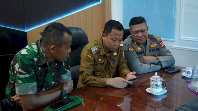 Alamsyah Sahabuddin Terima Kunjungan Silaturahmi Kapolsek Tallo AKP Ismail