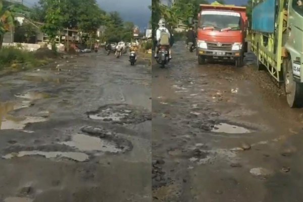 Masyarakat Keluhkan Kondisi Jalan Pattallassang Gowa, Makin Parah-Bahayakan Pengendara