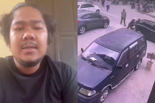 Aan Saputra Anak Anggota DPRD Wajo Pemukul Tukang Parkir Buat Vidio Klarifikasi, Akui Khilaf dan Minta Maaf