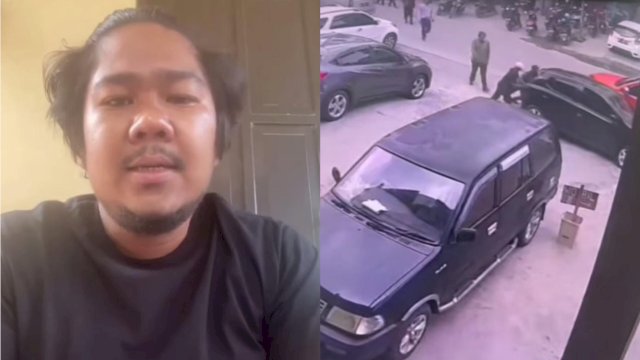 Aan Saputra Anak Anggota DPRD Wajo Pemukul Tukang Parkir Buat Vidio Klarifikasi, Akui Khilaf dan Minta Maaf