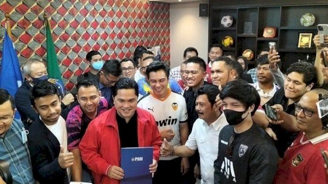 Raffi Ahmad hingga Atta Halilintar Dukung Erick Thohir Jadi Ketum PSSI