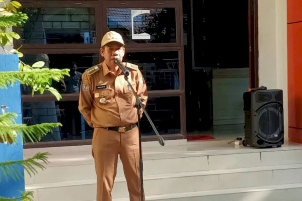 Camat Sangkarrang Ramli Lallo Pimpin Apel hingga Tinjau Pengelolaan Sampah Terpadu