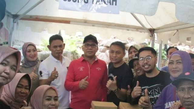 Camat Ujung Tanah Ibrahim Bersama Jajarannya Hadir Langsung di Family Gathering Pemkot Makassar