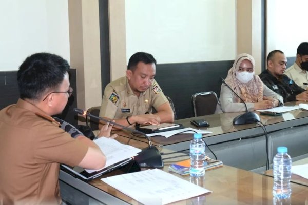 Rakor Bersama Pejabat Struktural, Bapenda Makassar Bahas Target PAD 2023