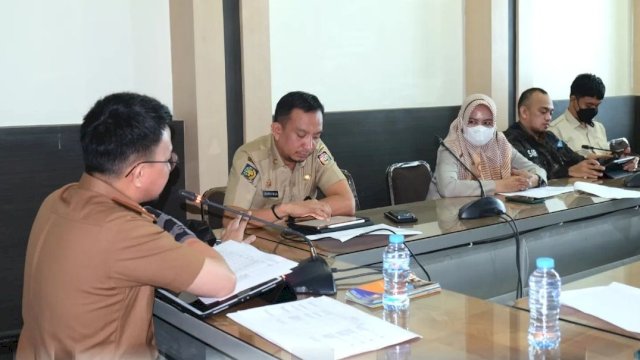 Rakor Bersama Pejabat Struktural, Bapenda Makassar Bahas Target PAD 2023