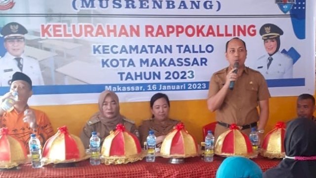 Perwakilan Bappeda Makassar Zainal Jadi Narasumber Musrenbang di Rappokalling