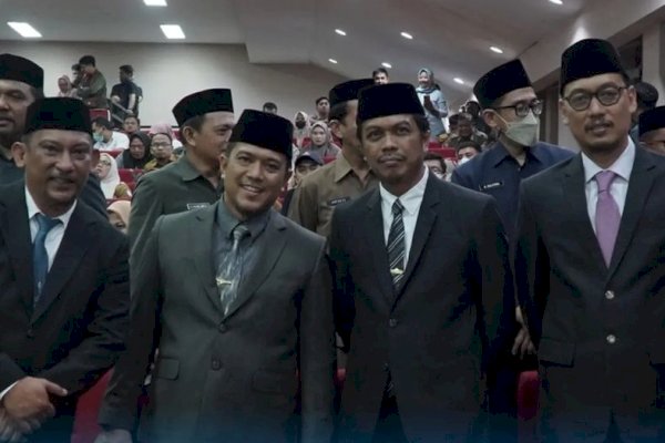 Jajaran Bapenda Turut Saksikan Pelantikan Pimpinan Tinggi Pratama-Administrator Lingkup Pemkot Makassar