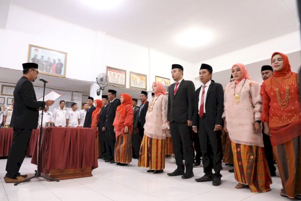Pelantikan PPK, Bupati Bantaeng Ilham Azikin: Mereka adalah Penjaga Demokrasi