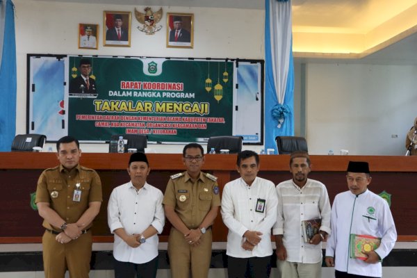 Pj Bupati Kumpulkan Imam Desa dan Tokoh Agama untuk Program Takalar Mengaji
