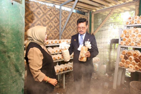 Mentan SYL Dorong Pengembangan Integrated Farming di Bogor