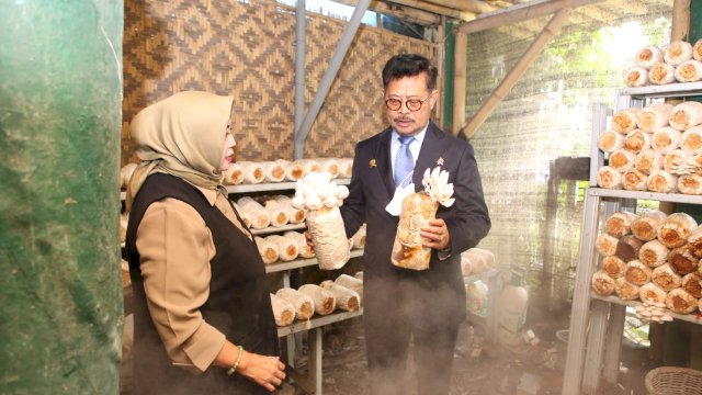 Mentan SYL Dorong Pengembangan Integrated Farming di Bogor