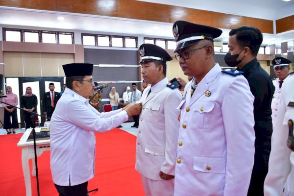 Pelantikan Pejabat Pemkot Palopo, Walikota Judas Amir Tekankan Lurah Kenali Warganya