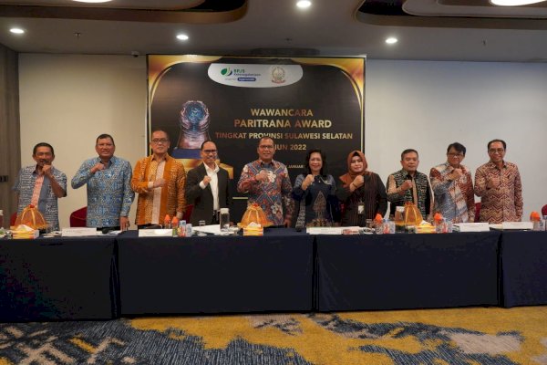 Wali Kota Danny Optimis Pemkot Makassar Raih Penghargaan Paritrana Award BPJS Ketenagakerjaan