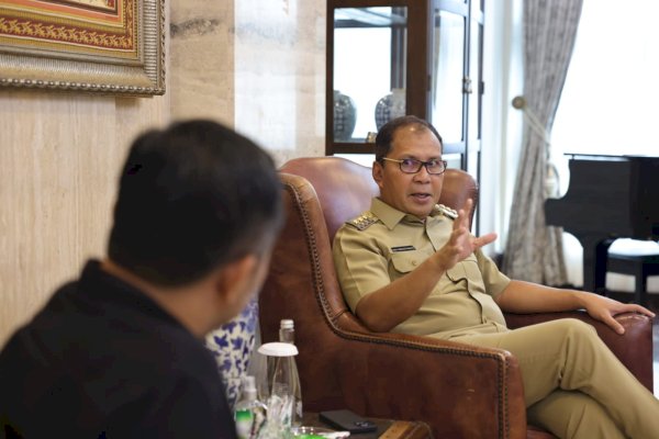 Danny Pomanto – Dansatgas Densus 88 Sulsel Silaturahmi dan Perkuat Koordinasi Keamanan Kota Makassar