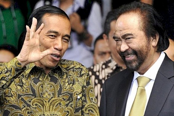 Soal Isi Pertemuannya dengan Surya Paloh di Istana Negara, Jokowi: Mau Tahu Aja!