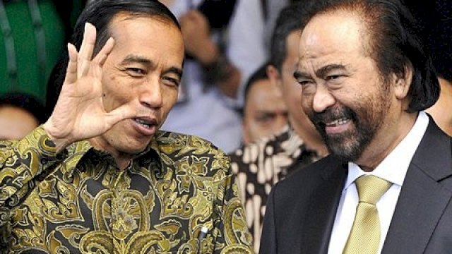 Soal Isi Pertemuannya dengan Surya Paloh di Istana Negara, Jokowi: Mau Tahu Aja!