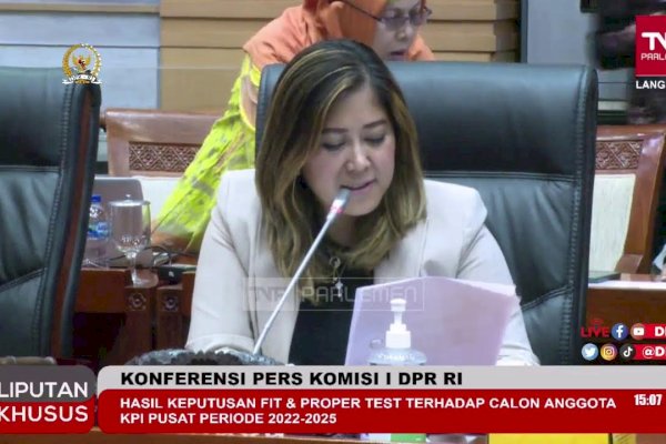 Komisi I DPR Sepakati 9 Anggota KPI Pusat Periode 2022-2025, Ini Daftarnya