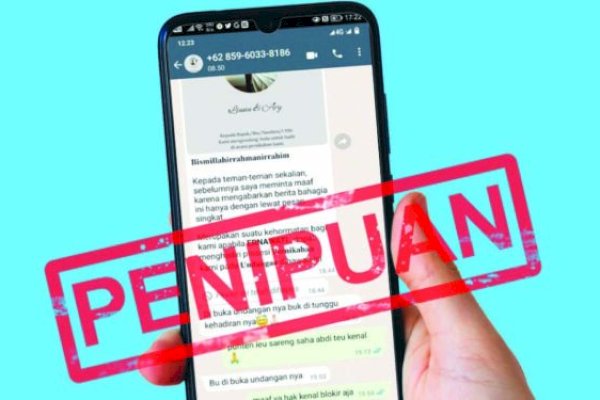 Waspada Link Undangan Nikah Digital, Penipu di Whatsapp Curi Data Pribadi