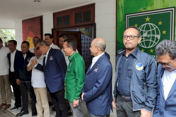 Bertemu Gerindra dan PKB, NasDem Usung Politik Riang Gembira
