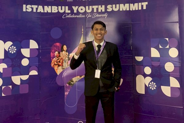Hebat! Ketua Maperwa Psikologi UNM Fachri Zahdy Terpilih Jadi Refresentasi Indonesia pada KTT Pemuda Internasional di Turki
