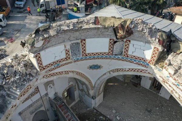 Masjid Tertua di Turki dan Gereja Tertua di Dunia Kini Jadi Puing karena Gempa