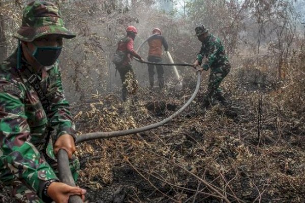 Panglima TNI Cegah Karhutla: Kalau Perlu Cari Dukun Biar Hujan Terus