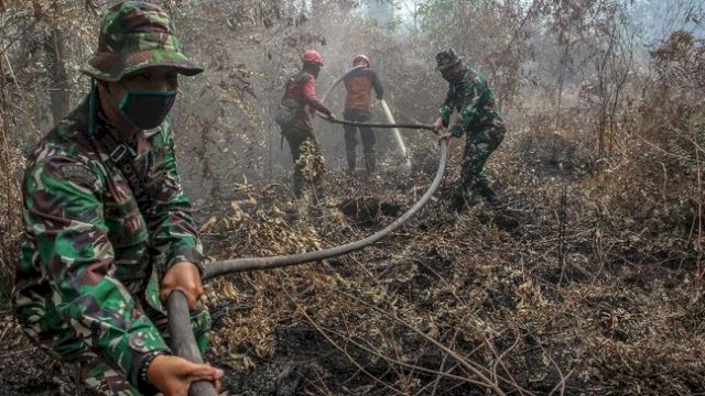 Panglima TNI Cegah Karhutla: Kalau Perlu Cari Dukun Biar Hujan Terus