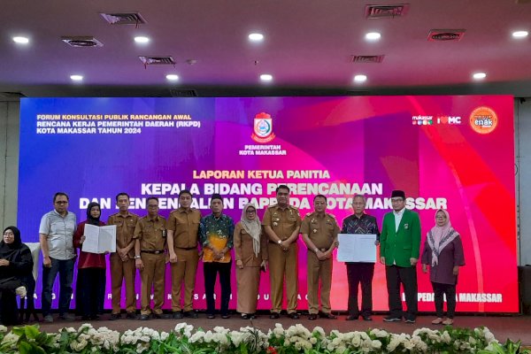 Bappeda Makassar Gelar Forum Konsultasi Publik Rencana Awal RKPD 2024