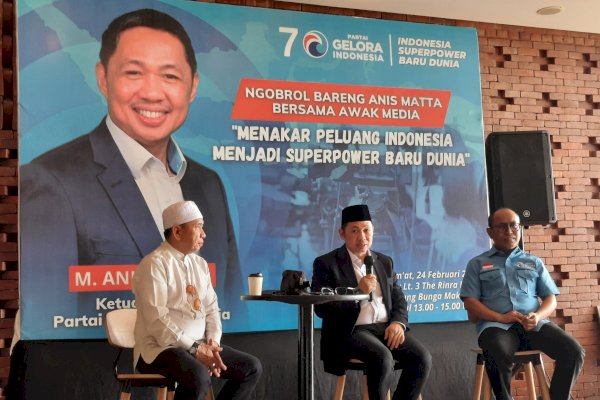 Dipimpin Langsung Ketum Anis Matta, Konsolidasi Partai Gelora Sulsel Dihadiri 5000 Kader