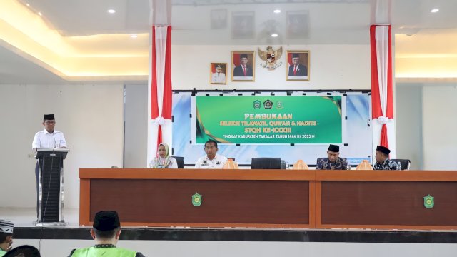 STQH Tingkat Kabupaten Takalar Resmi Digelar, Pj Bupati Target Masuk 5 Besar Tingkat Provinsi