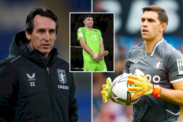 Unai Emery Kritik Keras Blunder Emiliano Martinez saat Lawan Arsenal : Itu Tidak Cerdas!