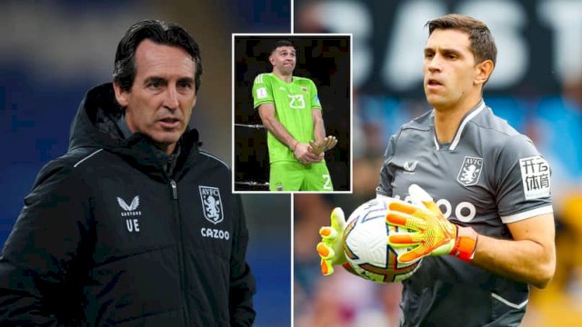Unai Emery Kritik Keras Blunder Emiliano Martinez saat Lawan Arsenal : Itu Tidak Cerdas!