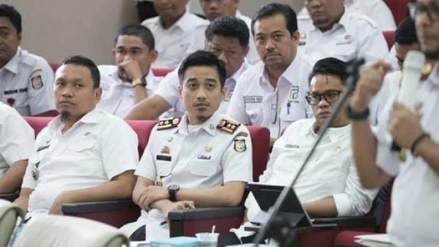 Kadisdukcapil Hatim Bersama Kepala OPD, Perusda hingga Lurah Hadiri Rapat Koordinasi Pengendalian Inflasi