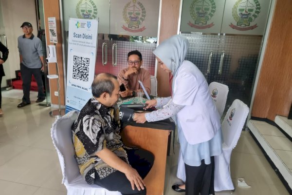 Minim Anggaran, Klinik Sekretariat DPRD Sulsel Hanya Layani Cek Tensi