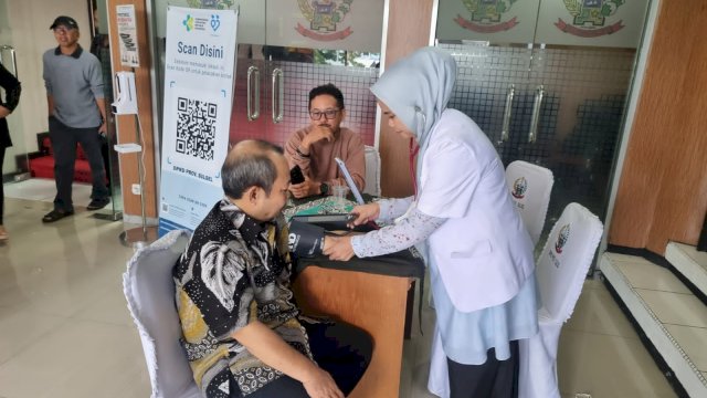 Minim Anggaran, Klinik Sekretariat DPRD Sulsel Hanya Layani Cek Tensi