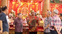 Jelang Perayaan Cap Go Meh, Ketua DPRD Rudianto Lallo Kunjungi Klenteng Xian Ma Makassar