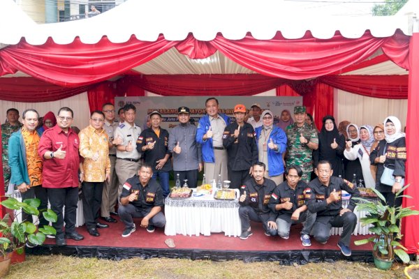 Hadiri Pencanangan GEMAPATAS, Gubernur Sulsel Sebut Jadi Solusi Sengketa Lahan