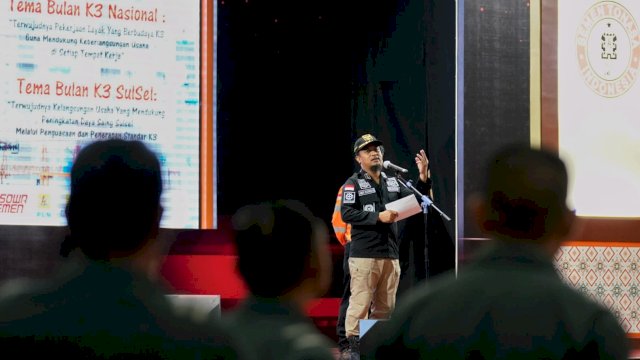 Gubernur Andi Sudirman: K3 Harus Dibudayakan dan Jadi Prioritas