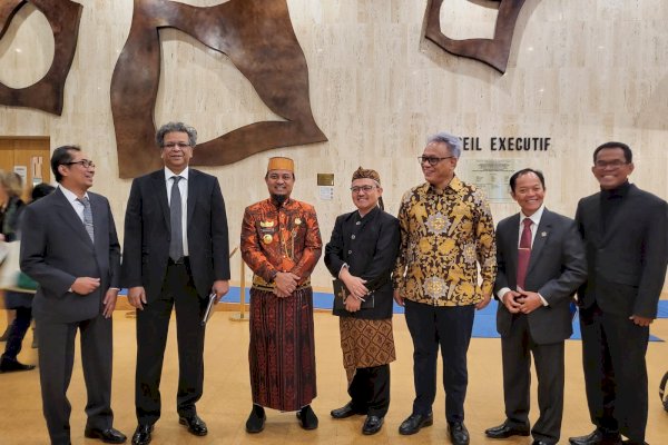 Gubernur Sulsel Menjadi Pembicara di Forum UNESCO Mewakili Indonesia