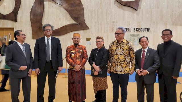 Gubernur Sulsel Menjadi Pembicara di Forum UNESCO Mewakili Indonesia